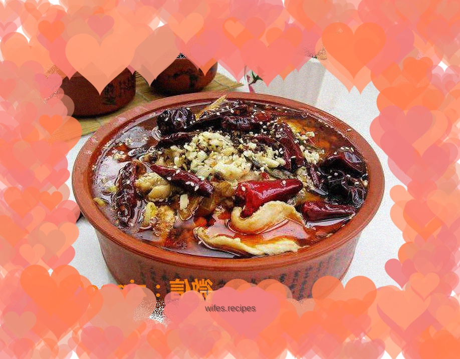 Hot dad in the kitchen! Hot mom! My favorite beauty boiled fish