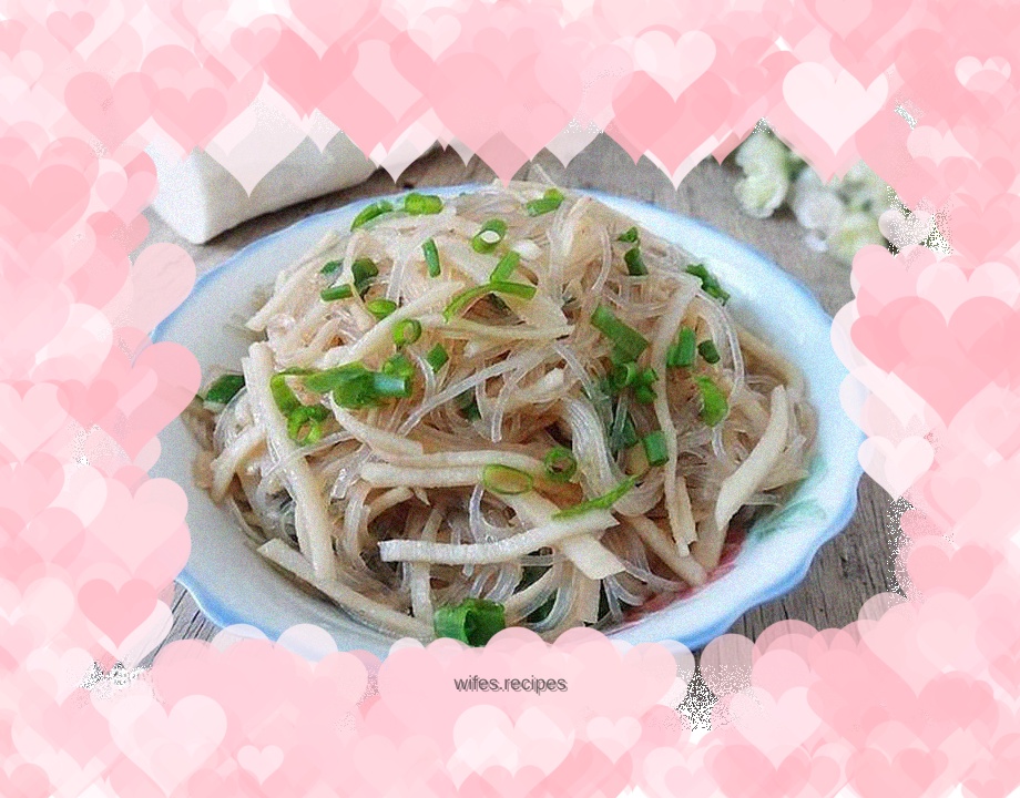Stir-fried Vermicelli with Sweet Bamboo Shoots