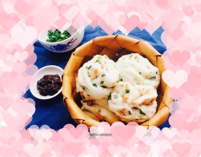 Scallion ham roll