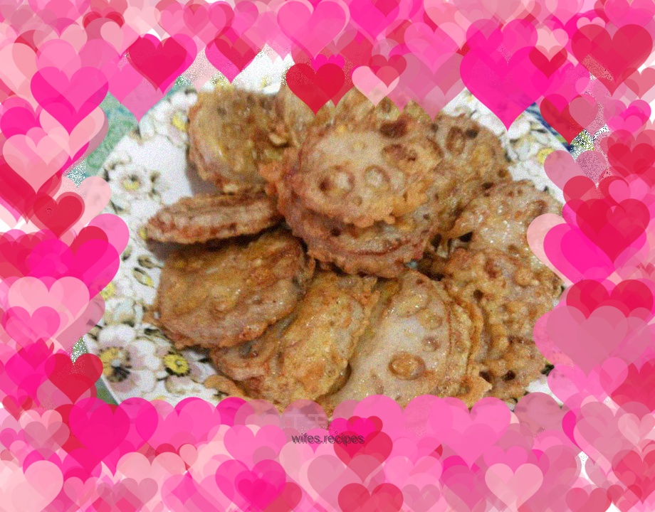 Fried lotus root box