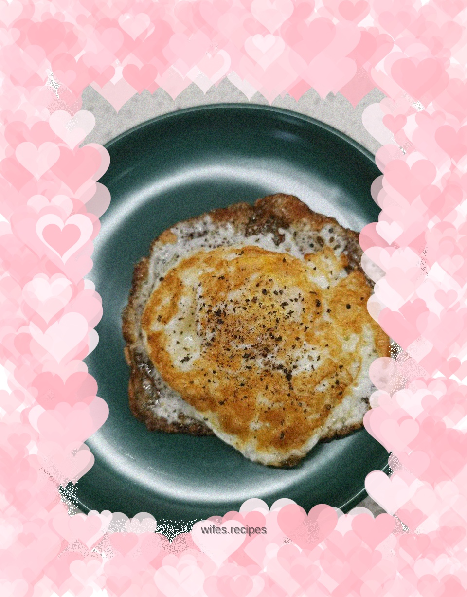 The simplest yet most difficult dish, fried eggs