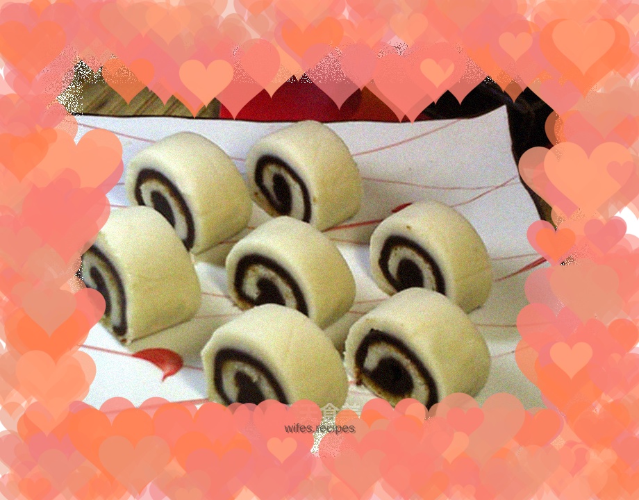 Date and kidney bean rolls