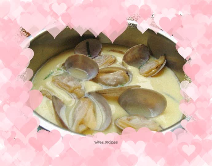 Clam Steamed Egg