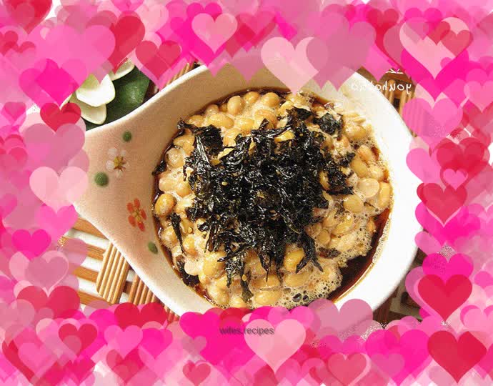 Homemade soybean natto