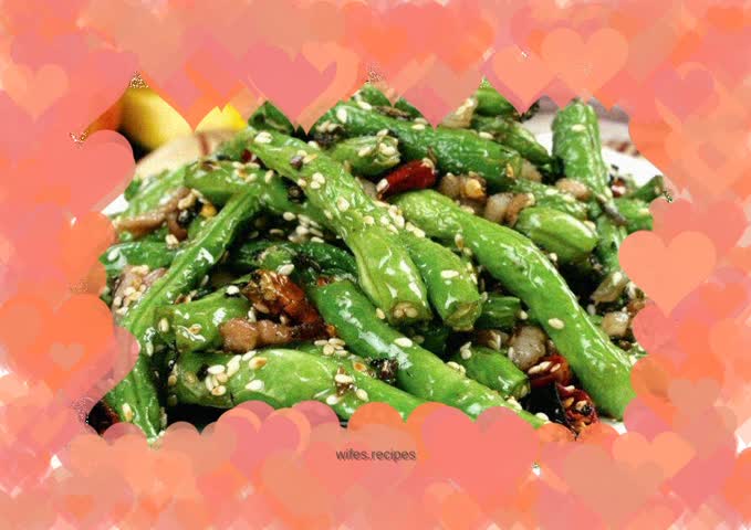 Stir-fried green beans