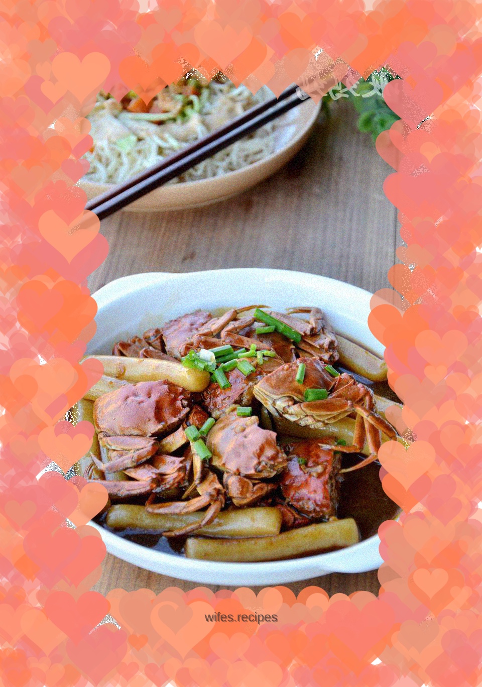 June Yellow Fried Rice Cake