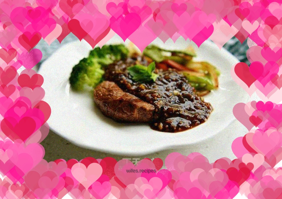 Black pepper steak