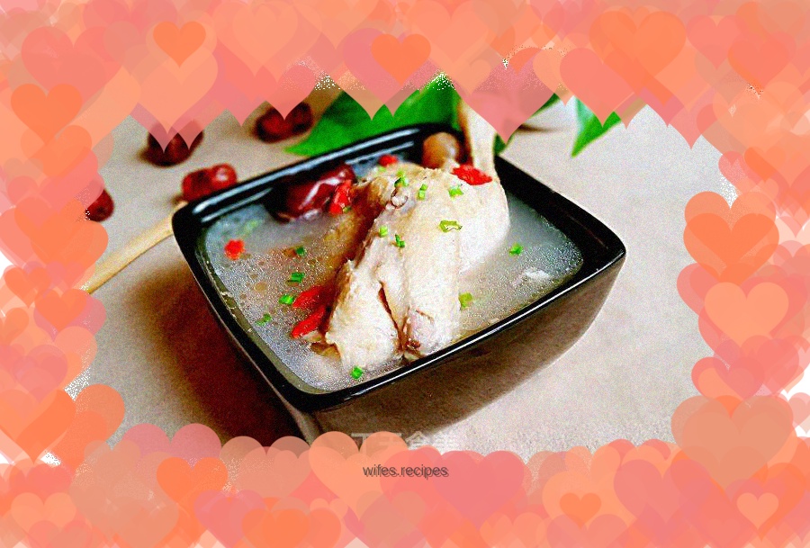 Glutinous Rice and Ginseng Chicken Soup