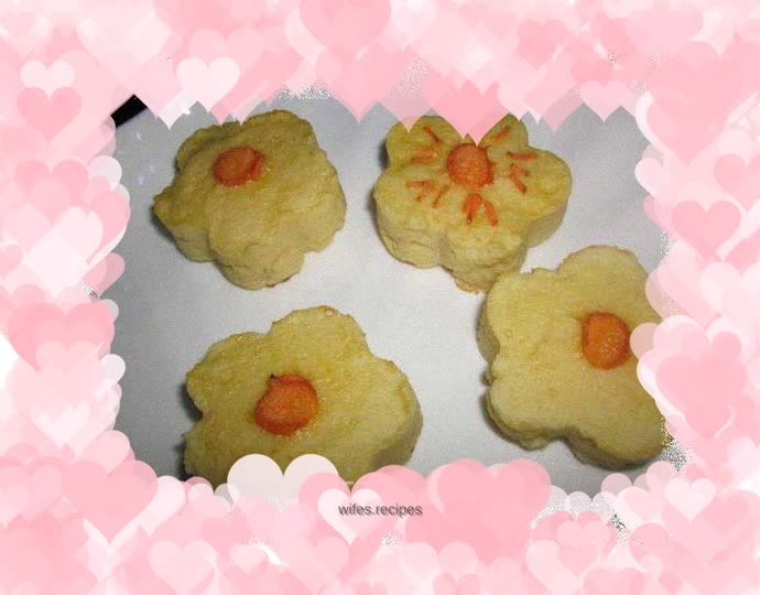 Mashed Potato Plum Blossom Cake