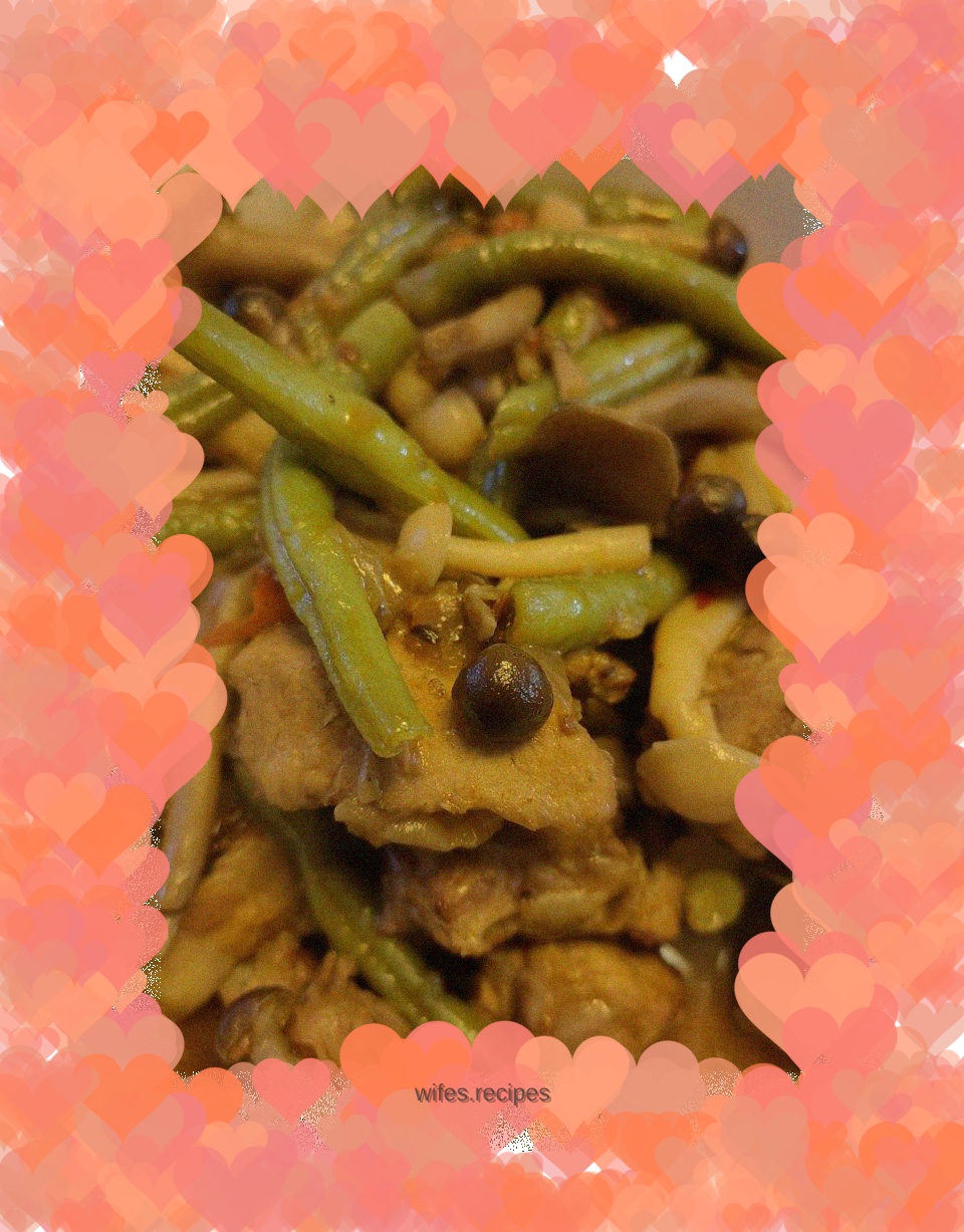 Grilled Pork Ribs with Mushrooms