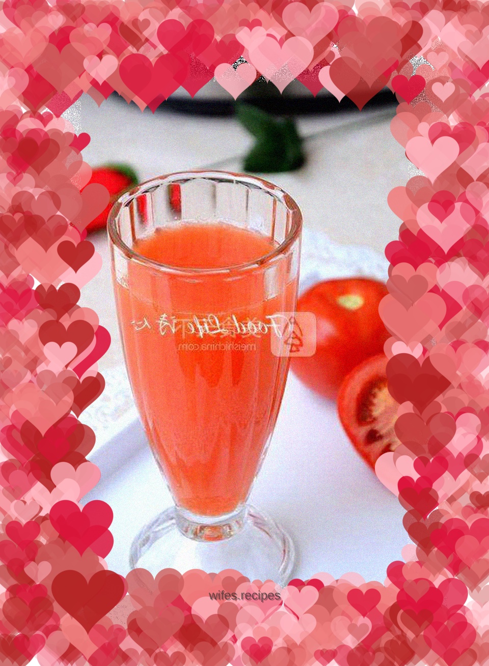 Tomato carrot juice
