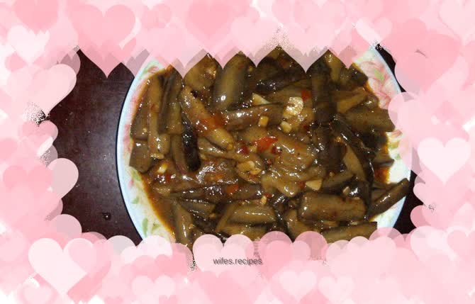 Fish-flavored eggplant