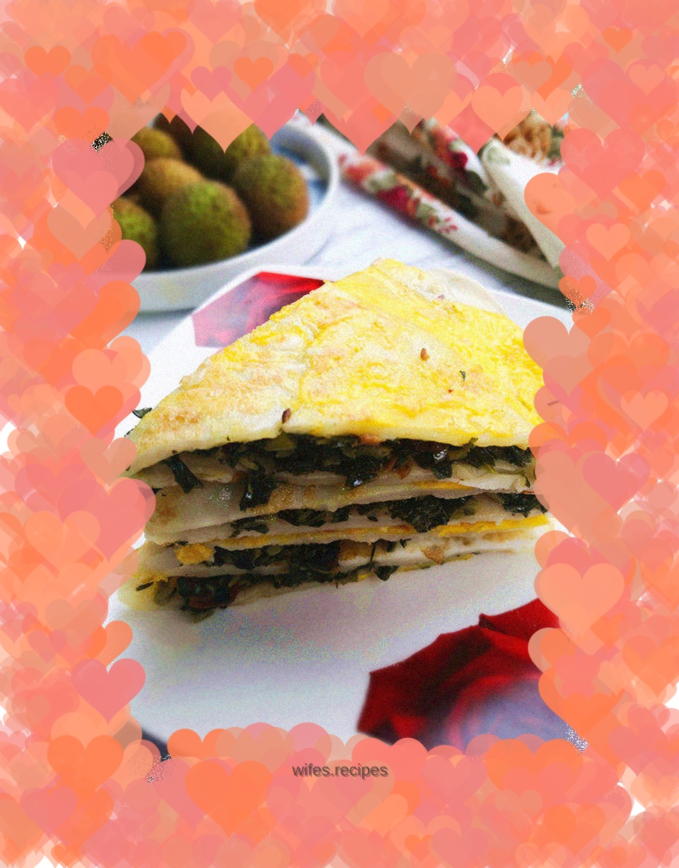 Savory Cabbage Egg Pancake