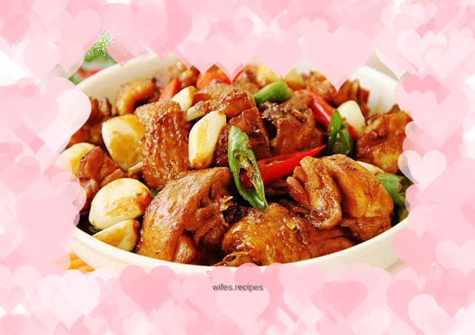 Special garlic braised chicken