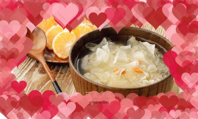 Snow Pear Rock Sugar Tremella Soup