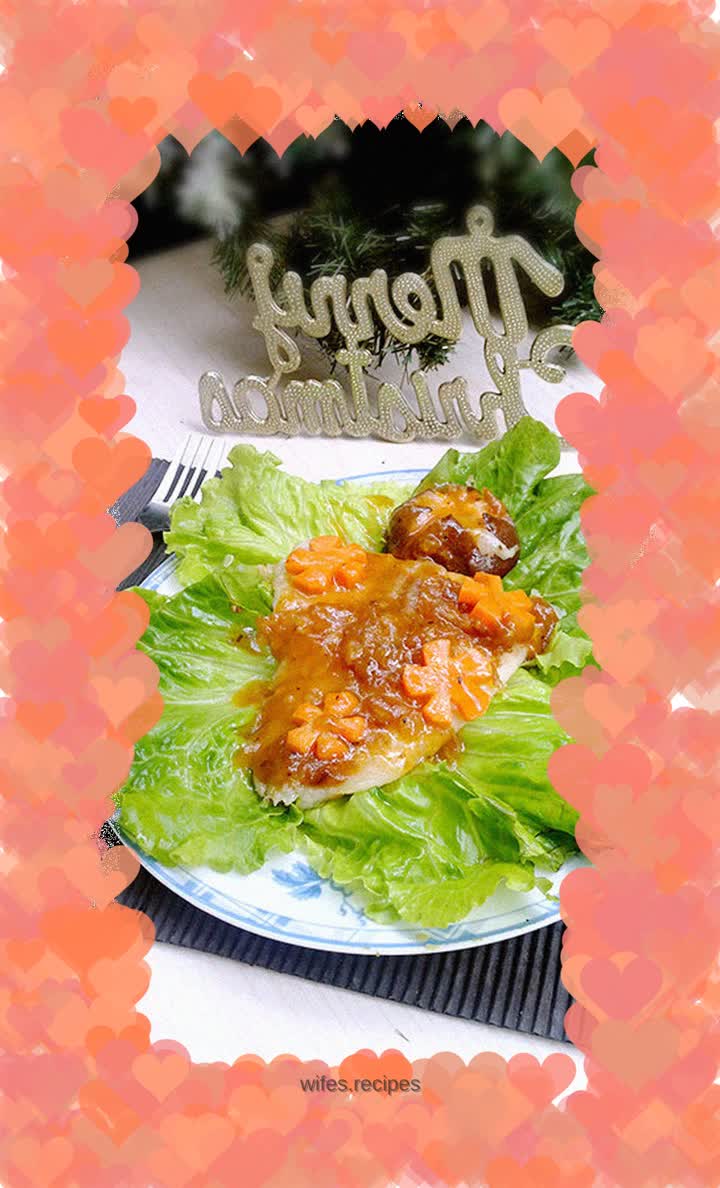 Black pepper dragon fish fillet