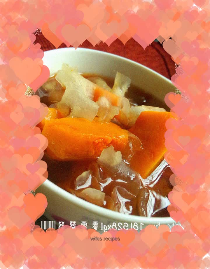 Beauty and Beauty: Pumpkin Tremella Sugar Water