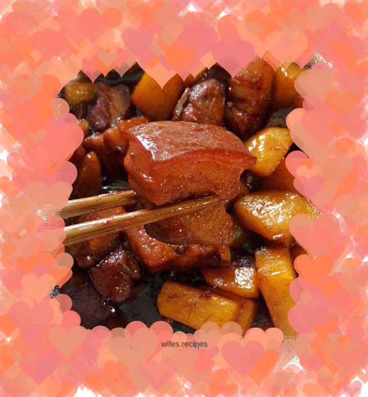 Home version braised pork