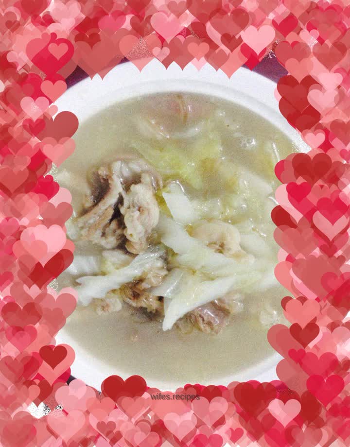 【Nourishment Soup】11 Mutton, Cabbage and Vermicelli Soup