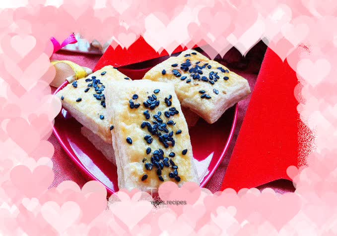 Sesame Shortbread
