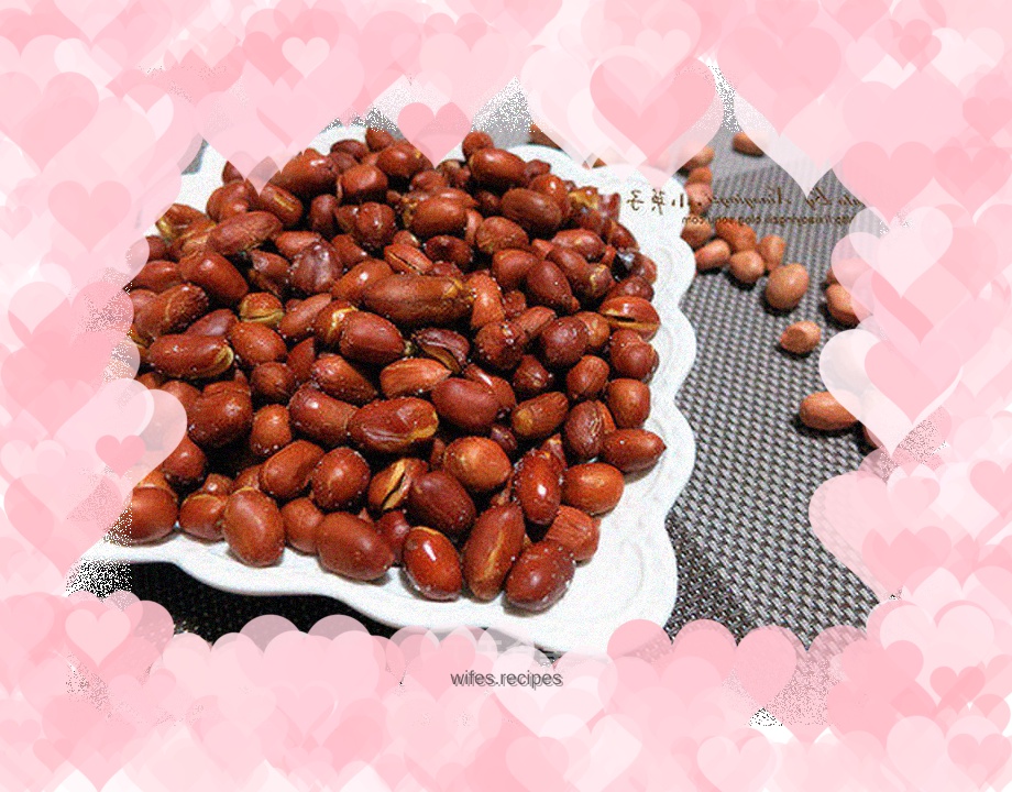 Fried peanuts without frying