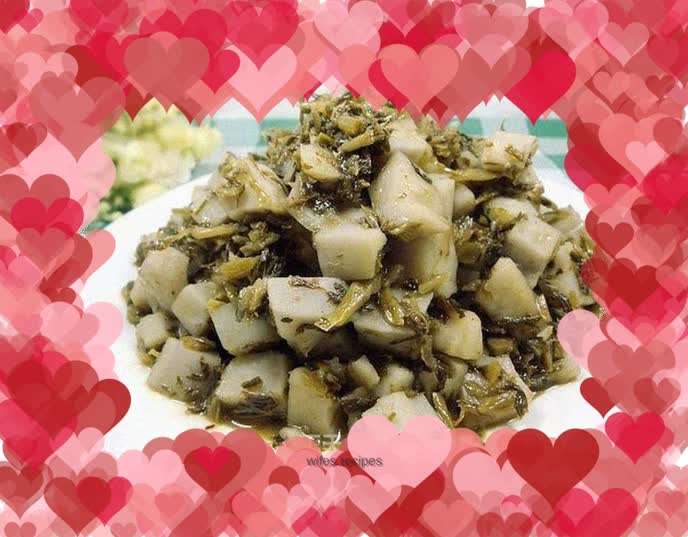 Spicy pickled vegetables