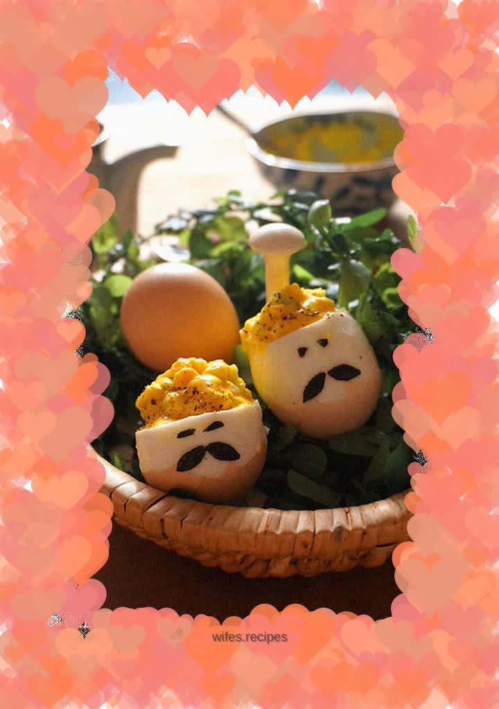 Black Pepper Deviled Eggs