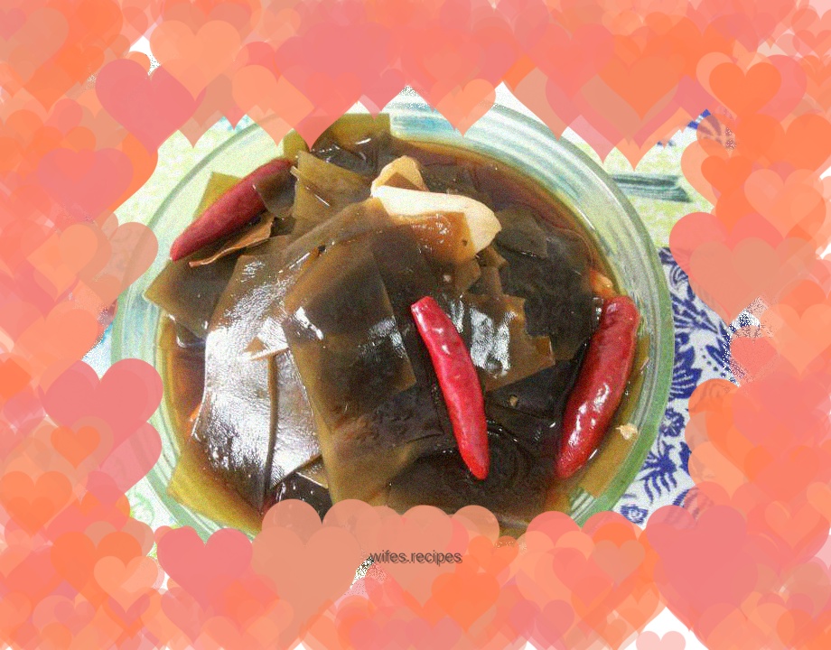 Braised kelp