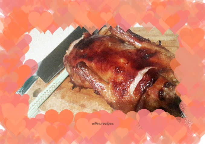 A simple version of Peking Duck (Crispy Roast Duck) that is full of flavor