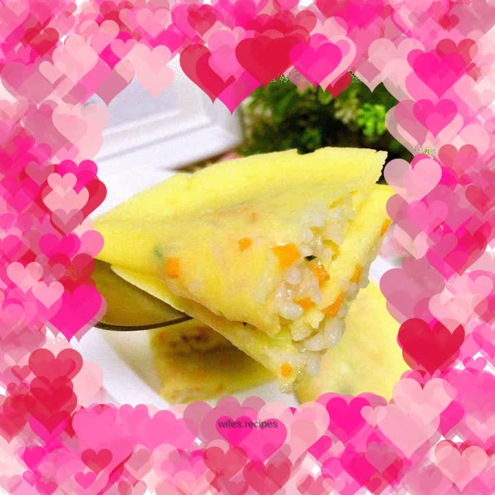 Baby food supplement egg dumpling rice, do you like it?