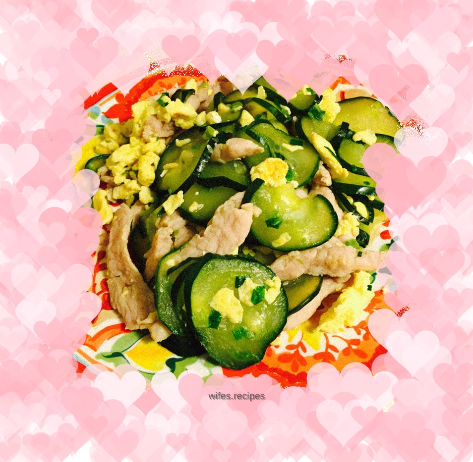 Quick and easy fried cucumbers