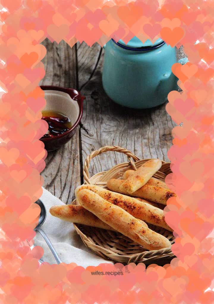 Surprise your palate---spicy breadsticks