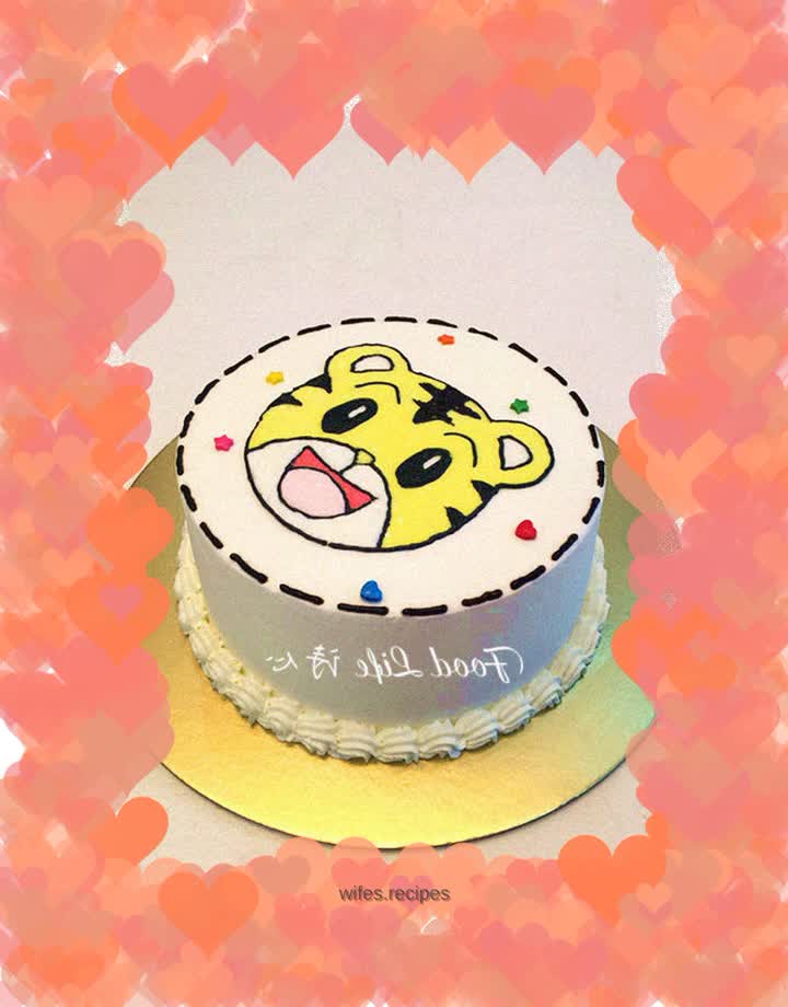 【Qiaohu hand-painted cake】