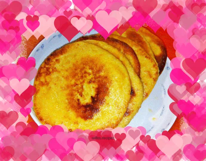 Corn flour cake