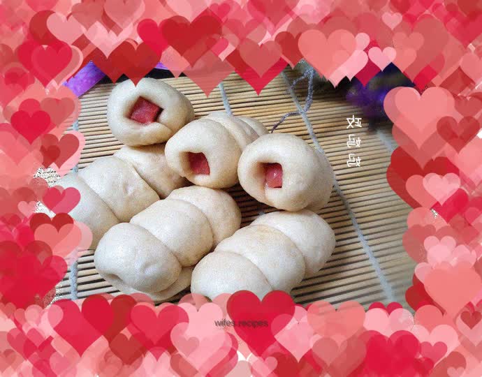 Sausage Steamed Bun Roll