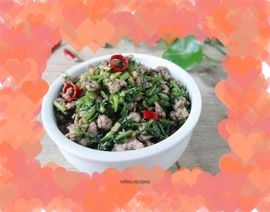 Minced Pork and Fennel