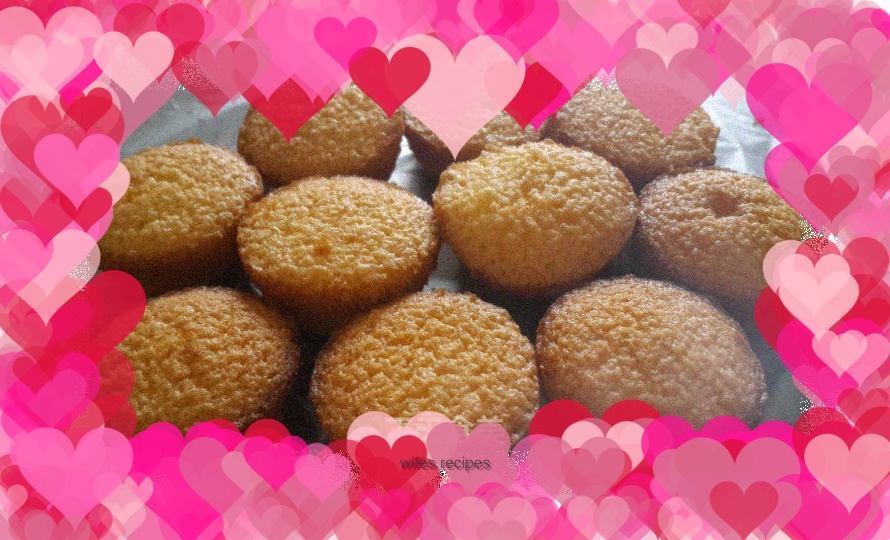 Crispy mini cakes