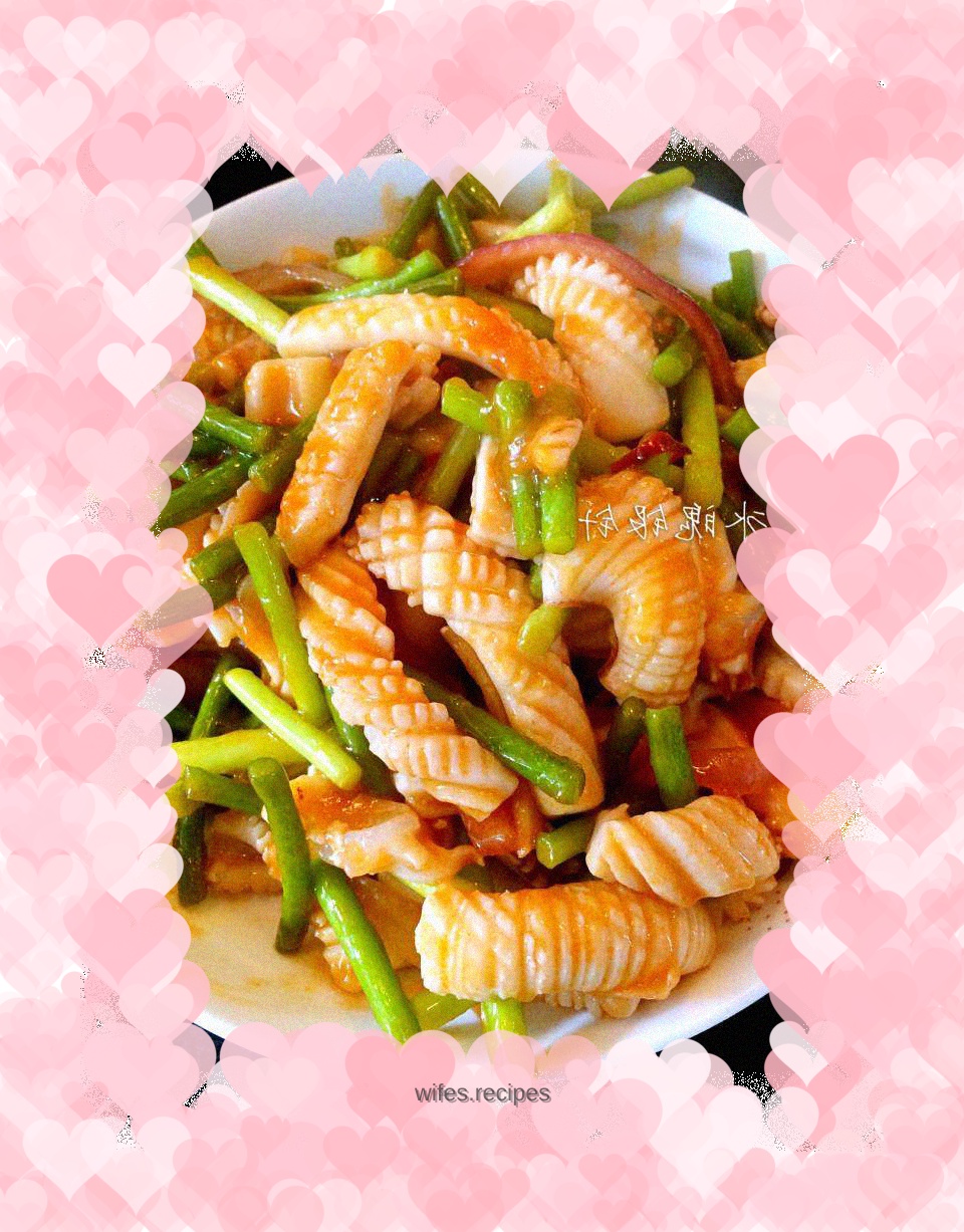 Sweet and sour squid