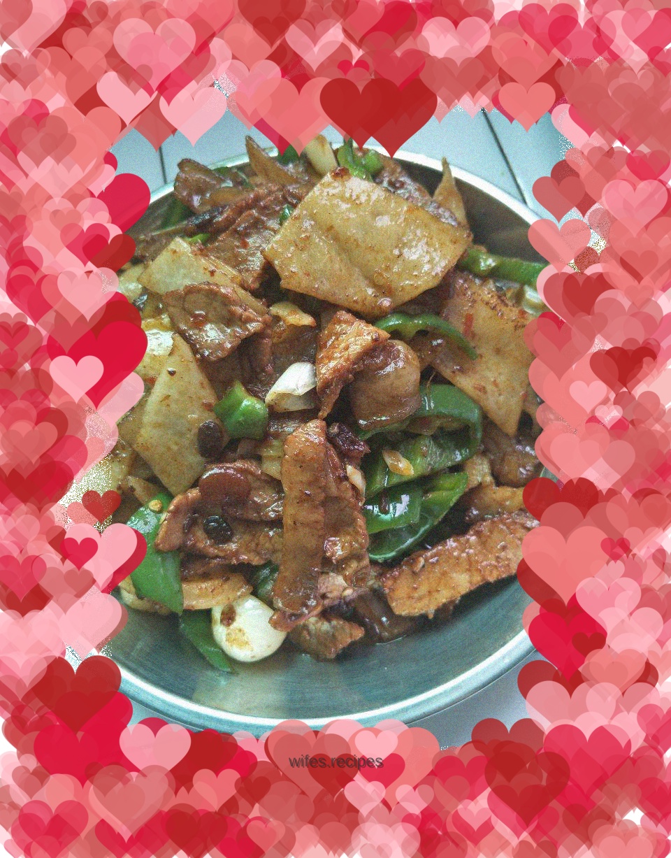 Home-style twice-cooked pork