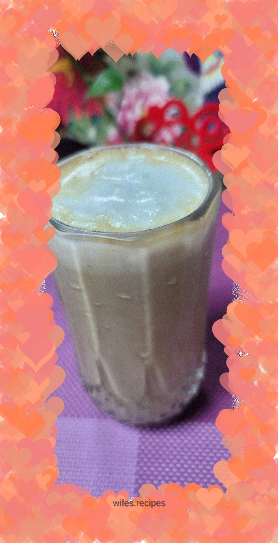 Homemade Raw Coconut Latte