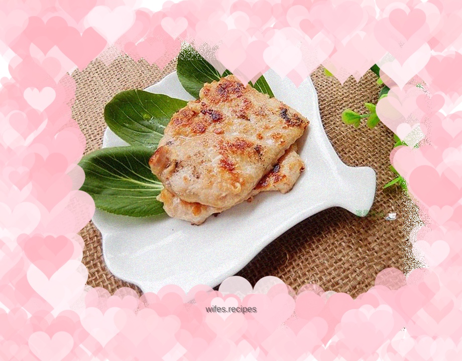 Pan-fried pork chop