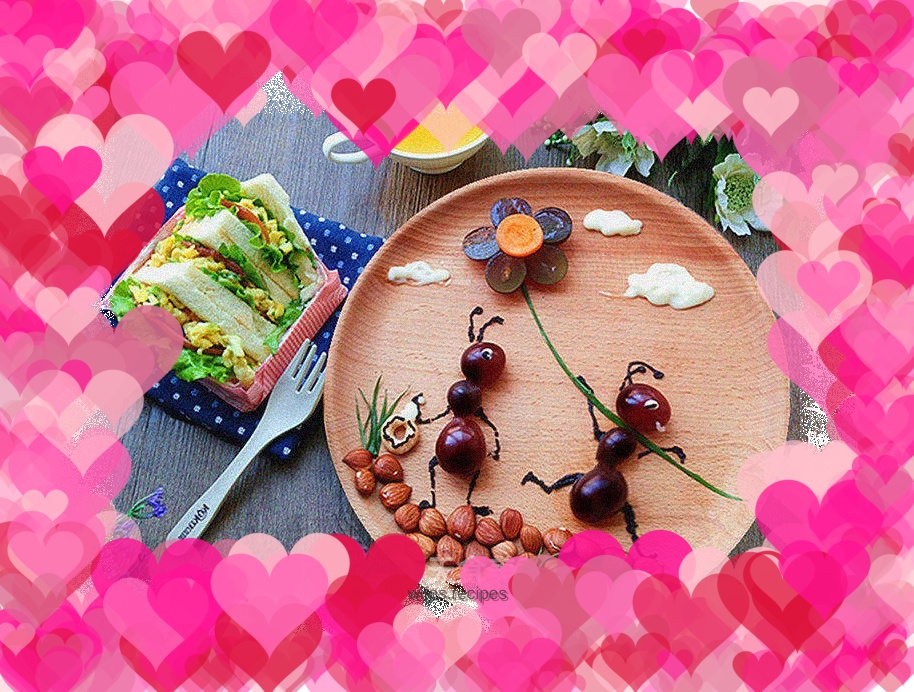 Egg Sandwich Fun Breakfast