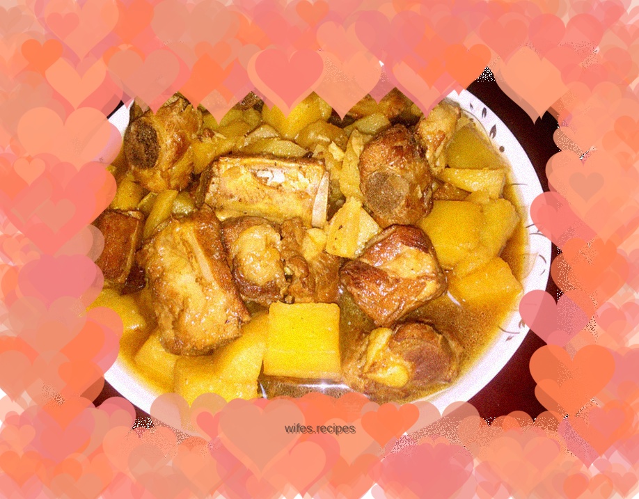 Potato Braised Pork Ribs