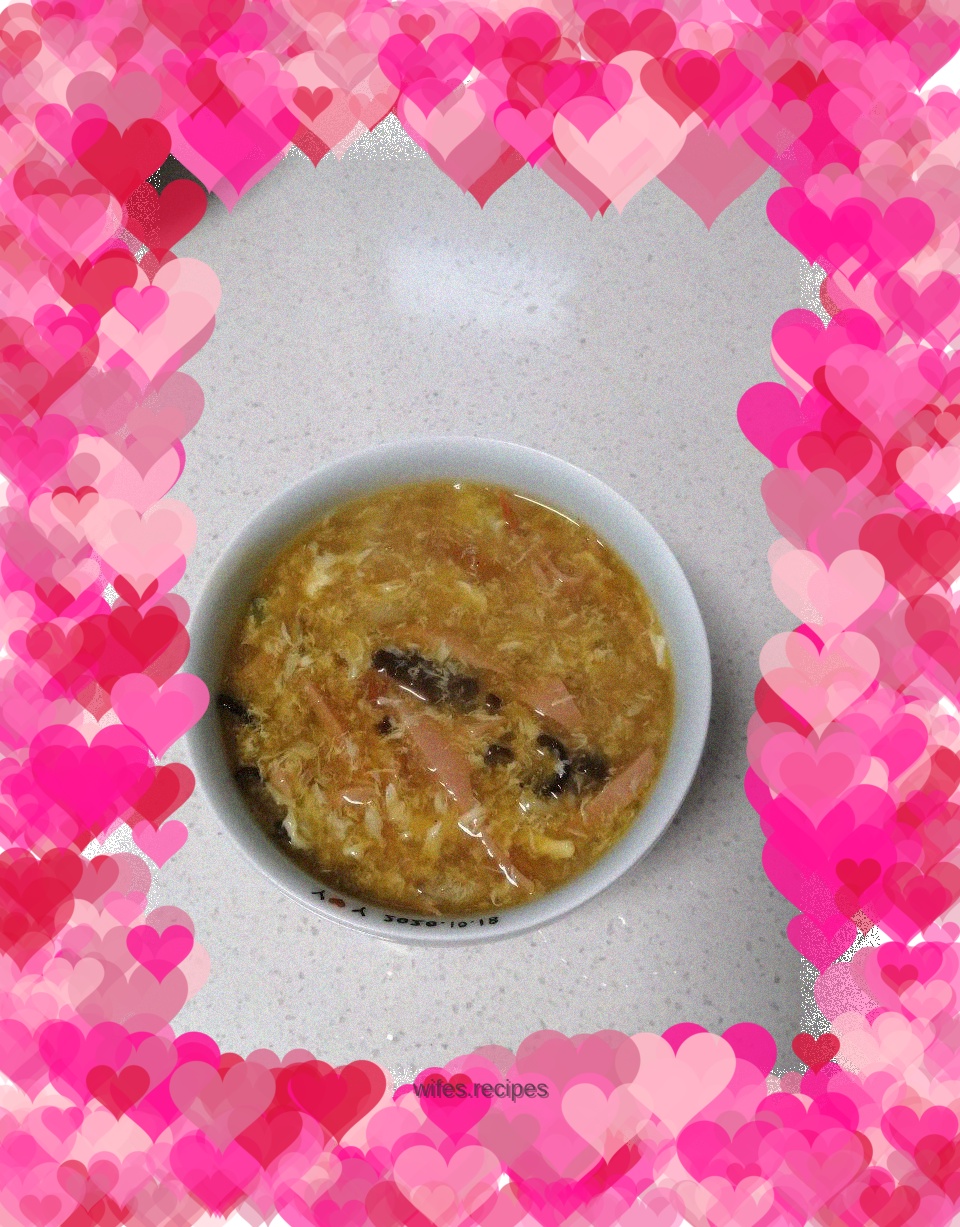 Tomato Egg Hot and Sour Soup