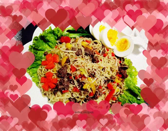 Black pepper noodles