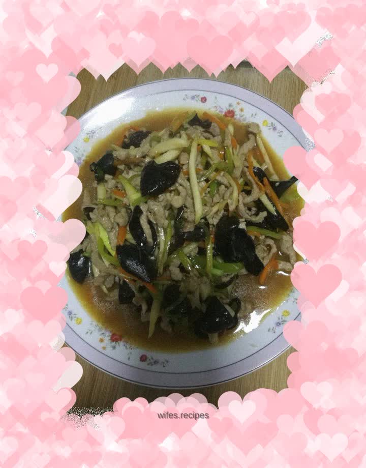 Fish-flavored shredded pork