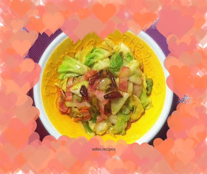 Bacon wrapped cabbage (no soup)