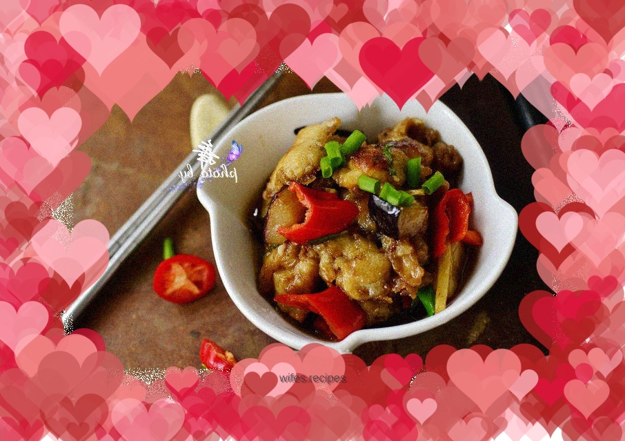 Grilled Fish Nuggets with Eggplant