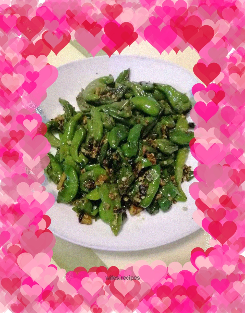 Stir-fried chili pepper