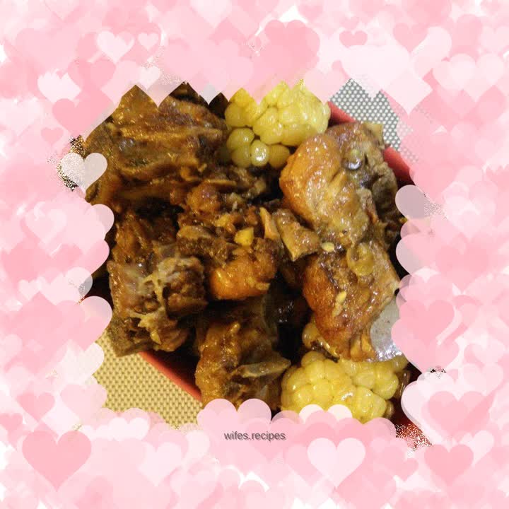 Stewed Corn with Backbone